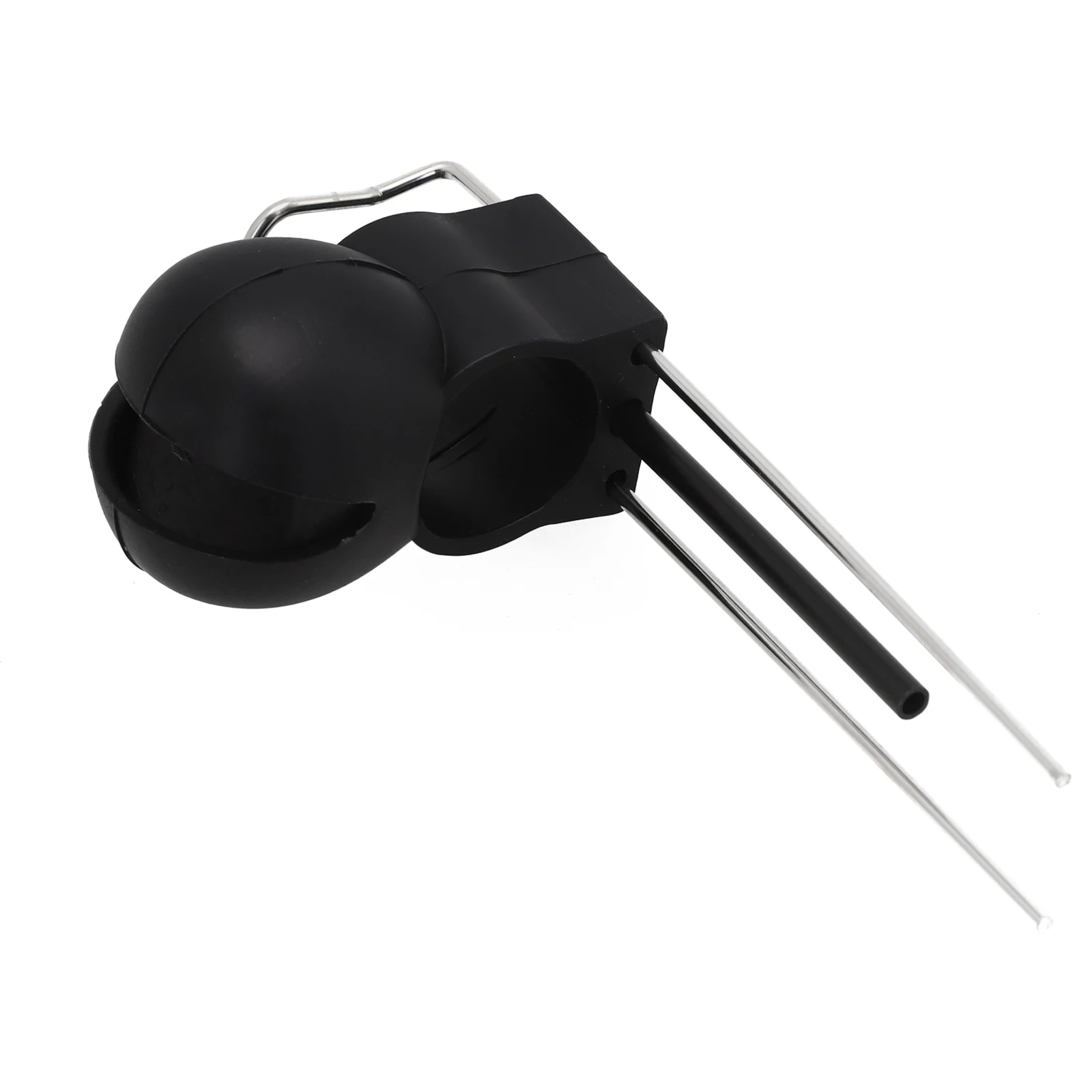 Afbeelding 7: Visreizen Fishfinder-beugel Anti-hangbeugel Lichtgewicht ontwerp Metaal en siliconen constructie Compact formaat