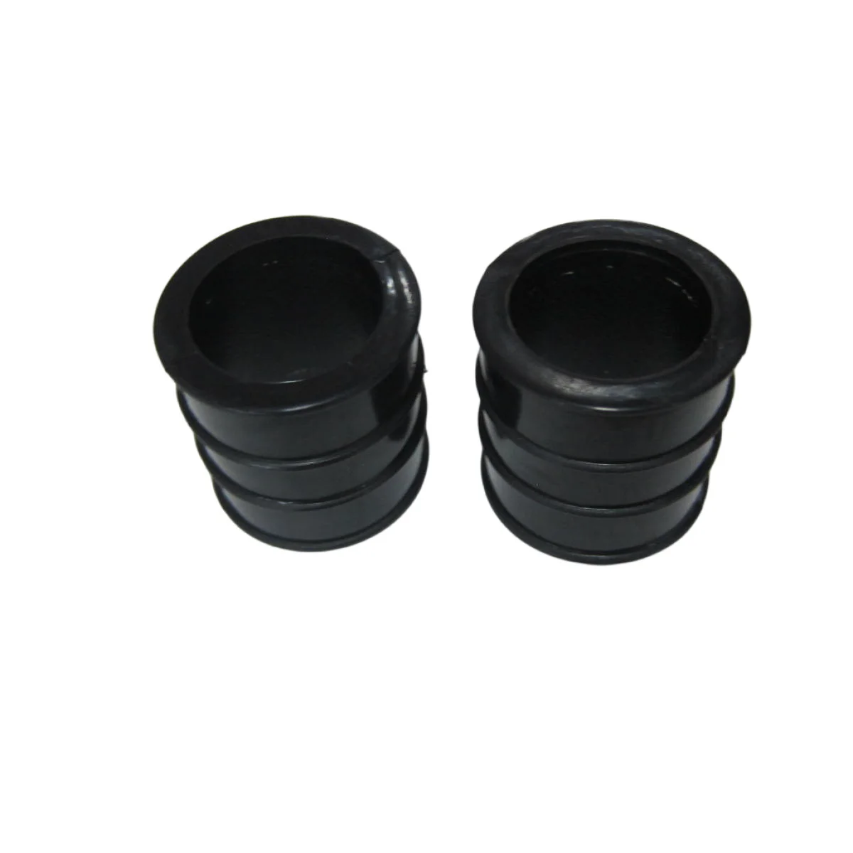 

2PCS Exhaust Muffler High Temp Pipe ClamRubber Connectors Mounts For Yamaha Banshee 350 YFZ350 1987-2006 1W2-14714-00-00