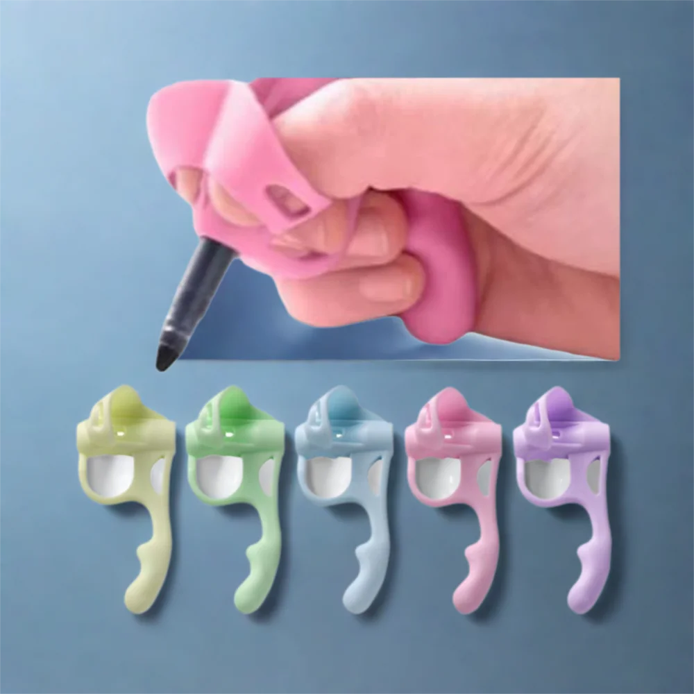 1 قطعة حامل القلم الرصاص سيليكون مريح قوي حامل القلم الرصاص مرنة لينة القلم الكتابة أداة المساعدة