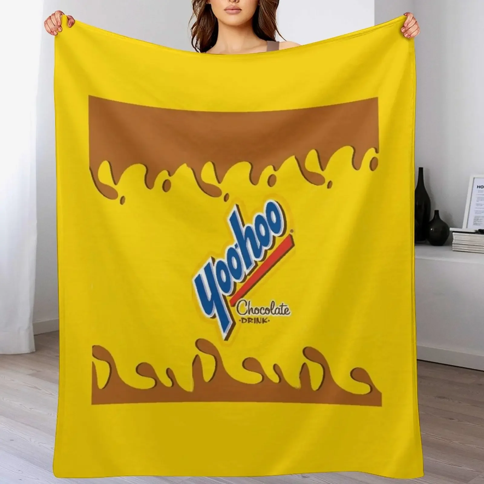 

yoohoo chocolate milk Throw Blanket Fade Resistant Durable Throw Blanket