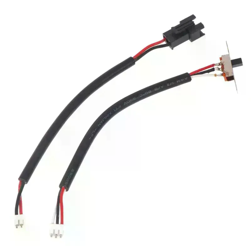RC Car Wiring Harness Spare Parts Battery Cable Switch Wire Light Group Line For MN82 MN99S2 1/12 RC Crawler Car Parts