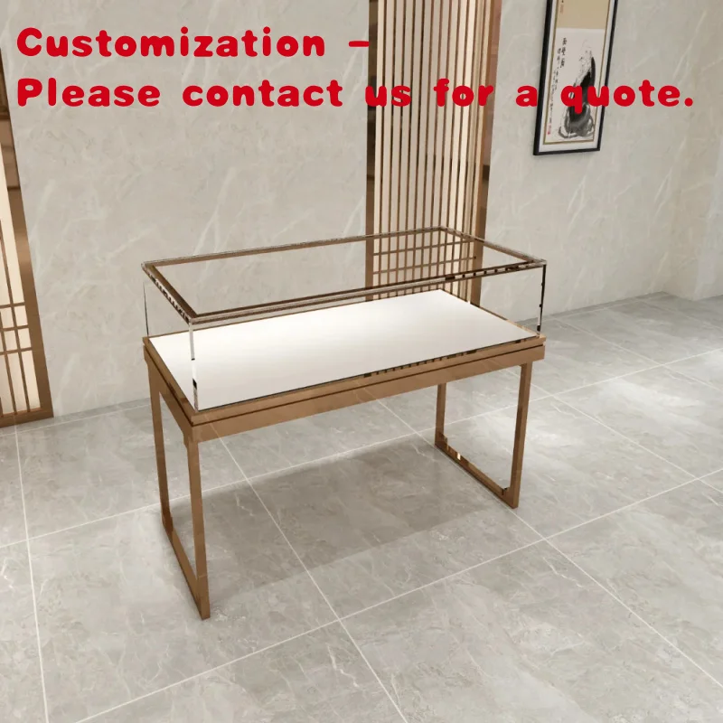 custom.Luxury Metal Jewelry Display Cabinet & Showcase Optimal Visual Impact Used Showcase Jewelry