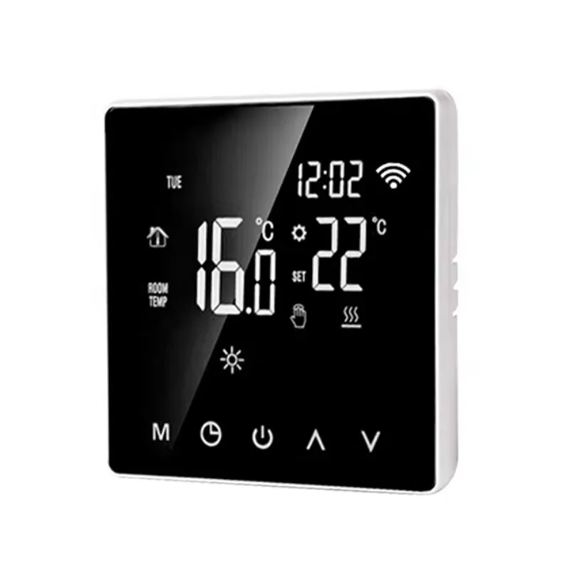 Wifi Digital Wired Programmable Room Thermostat For Electric Floor Heating System