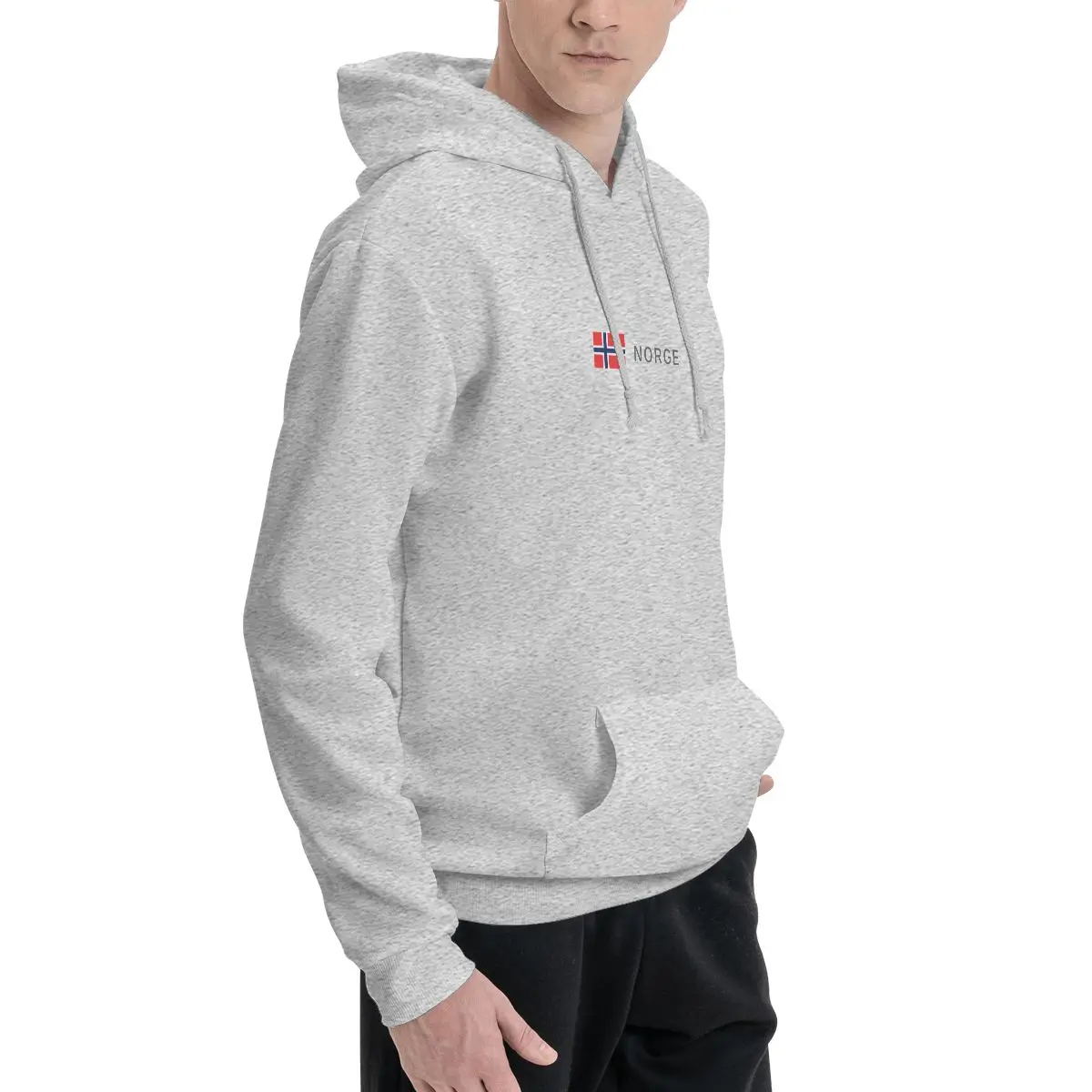 Norge Norway Hoodies Anime Oversized Hoodie Streetwear Paired Hoodies