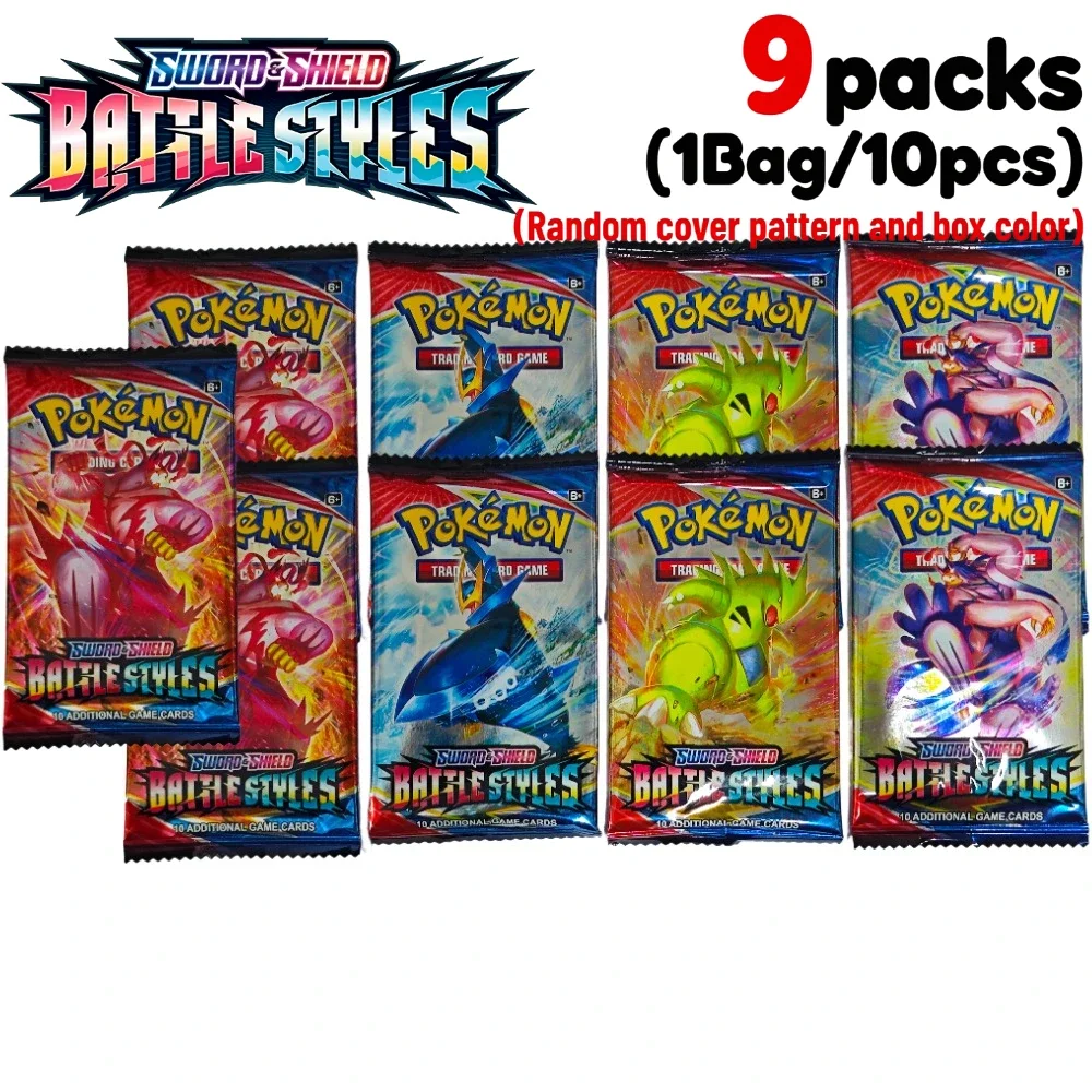 9 Packungen Pokémon TCG Mega Evolution-Pitch Black Booster Ascended Heroes Phantasmal Flames TCG Sammelkarten-Set – Detail 25