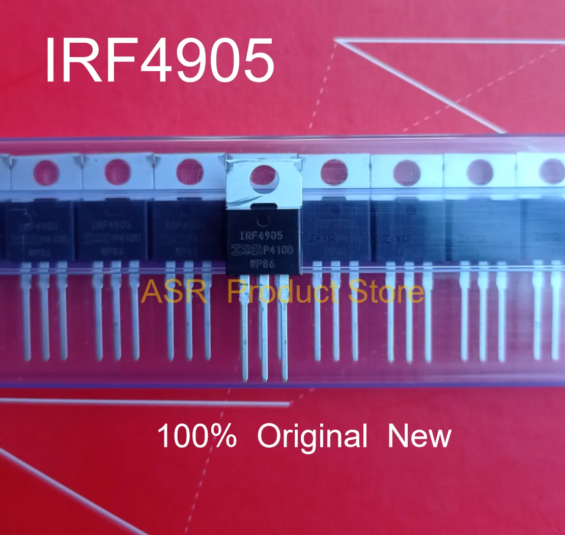 IRF3205 IRFZ44N IRF4905 IRF1010E IRF1404 IRF2807 IRF3710 IRF9540N MOSFET, 정품 신제품, 1 개