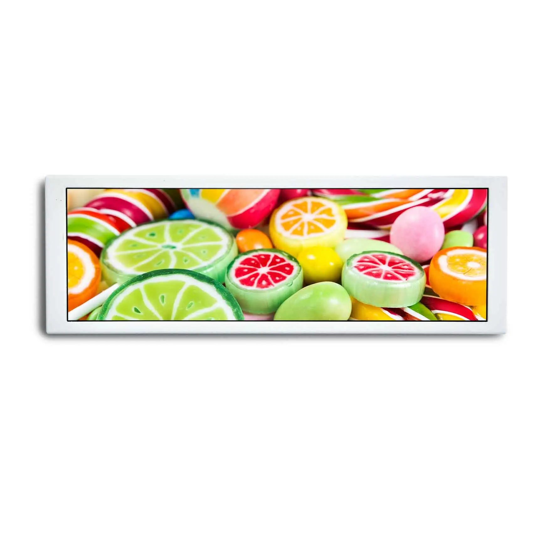 

Strip Lcd Monitor Bar Lcd Display Hd-Mi Type-C Interface 7.84Inch 400X1280 Small Wide External Monitor