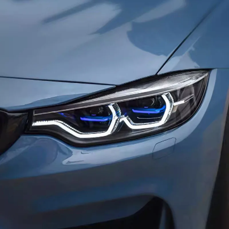 

Фара в сборе для BMW 4 серии F32, модели 2013-2020, с лазерной линзой, светодиодными дневными ходовыми огнями и динамическими указателями поворота