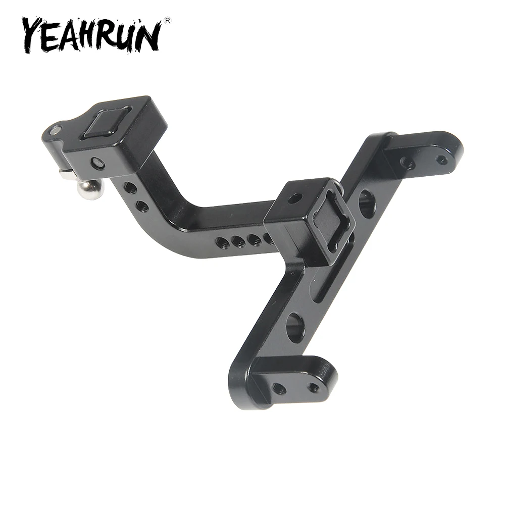 YEAHRUN Metal Alloy Adjustable Tow Trailer Hook Hitch for Axial SCX10 II 90046 1/10 RC Crawler Car Truck Model Upgrade Parts