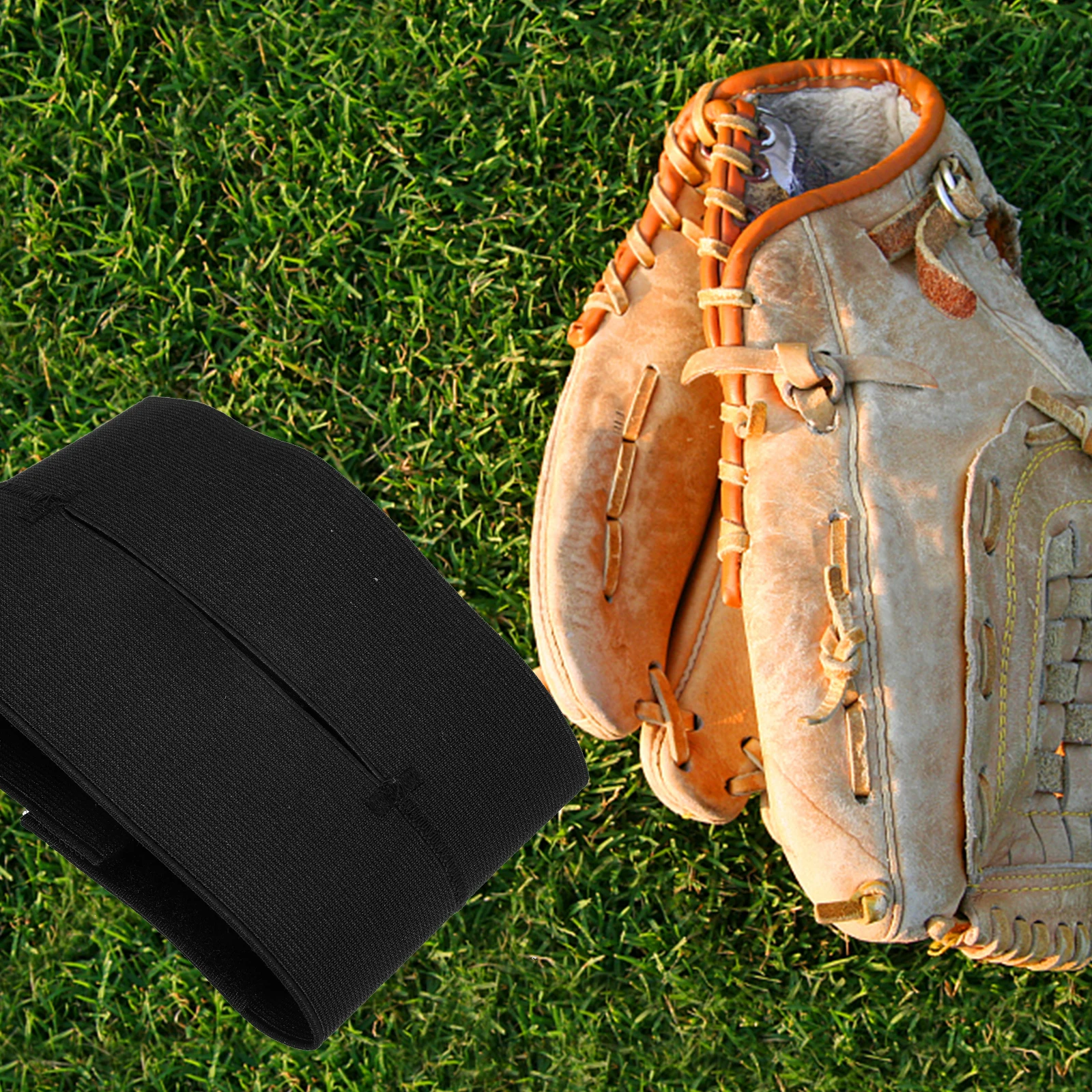 

Baseball Glove Softball Accessories Adjustable Shaping Strap Anti Slip Nylon Pitcher Sports Glove Strap Reusable Elastic Fixing