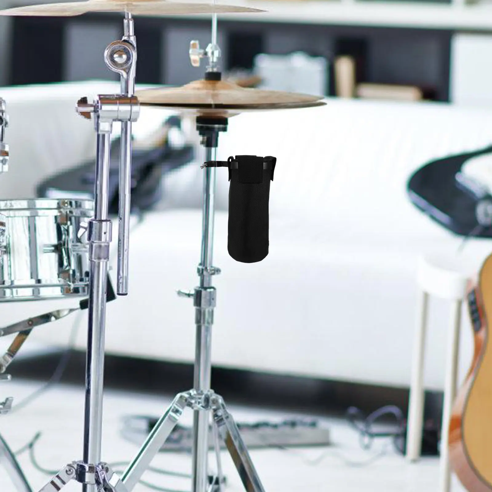 

Сумка для барабанных палочек из прочной водонепроницаемой ткани Оксфорд, чехол для хранения барабанных палочек и молоточков, маленький размер, с удобным креплением