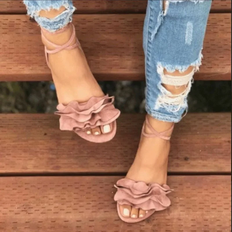 2020 Summer Women Sandals Ankle Strap Gladiator Sandals Women Shoes Ladies Leisure Beach Sandals Shoes Women