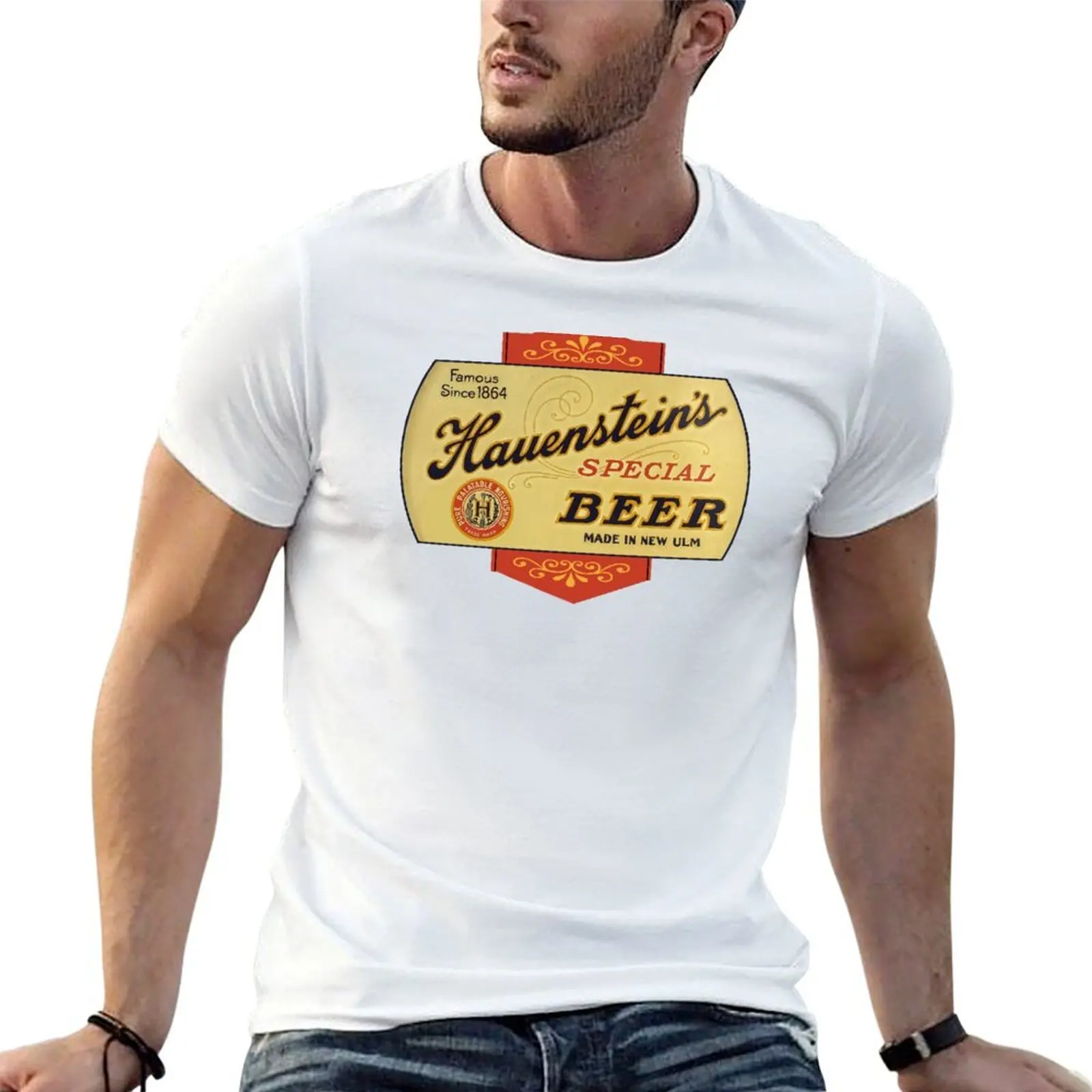 

Hauenstein's Special Beer Design T-Shirt man tshirt man t shirt cotton high quality t shirt man luxury T-shirt