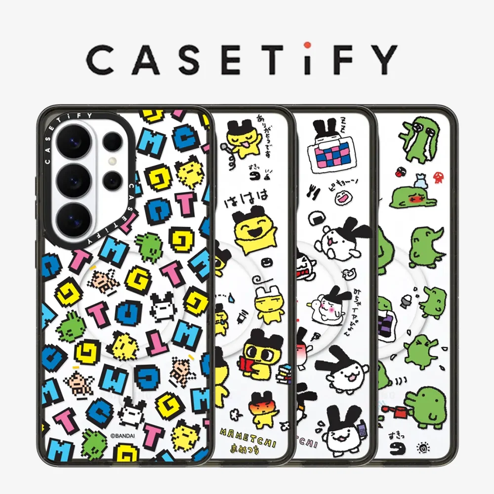 

CASETiFY Tamagotchi Cartoon Series Magnetic Drop-proof Case for Samsung Galaxy S23 S24 S25 S26+ Ultra Plus Protect Cover