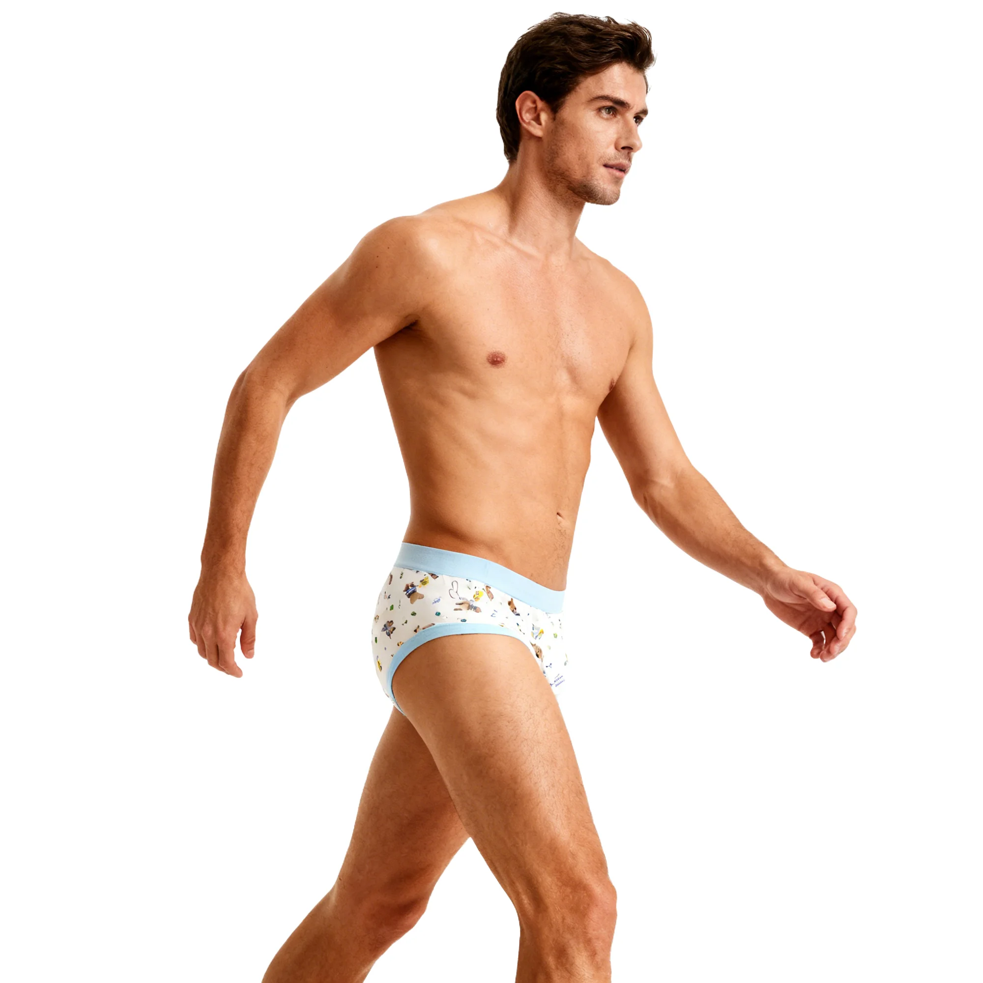 Men's Teddy amigo cueca, breve