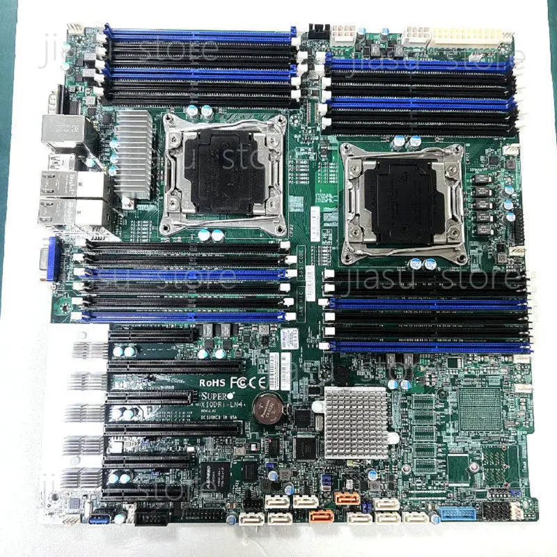 

Supermicro X10DRI-LN4+ dual-socket X99 2011-3 motherboard C612 supports E5 V3/V4 server DDR4