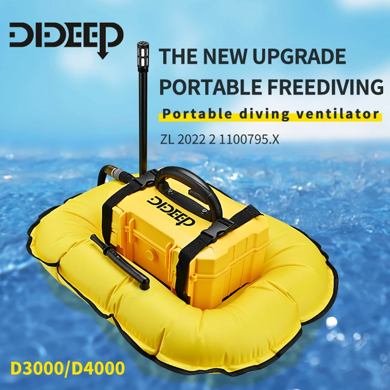 

DIDEEP underwater breathing apparatus equipment kit for scuba diving