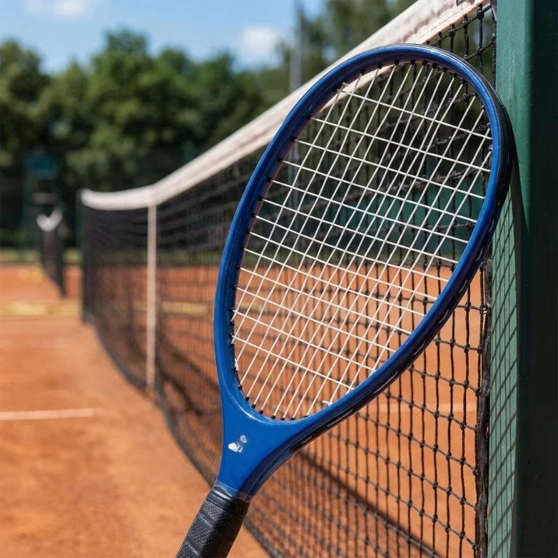 High Elastic Carbon Fiber Tennis Racket, Lightweight Carbon Fiber Tennis Racket for Sports Training, Multi-color Customization