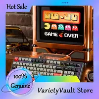Kemove K98 Esports Neon Gaming Keyboard Wireless Mechanical Hot Swappable Custom Retro 3-Mode Universal Game Controller