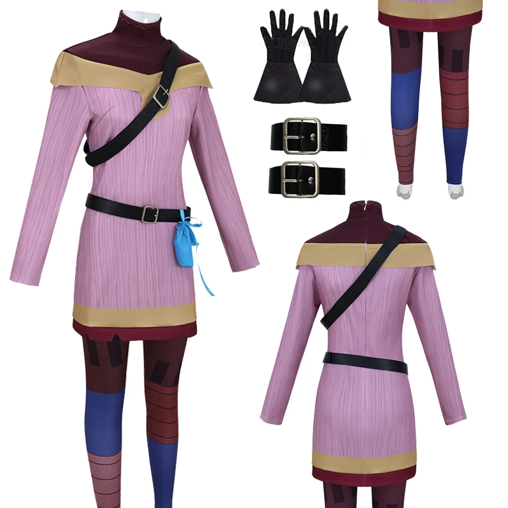 

Fantasia Cassandra Cosplay Battle Suits Cartoon Disfraz Costume Adult Women Fantasy Halloween Carnival Party Clothes