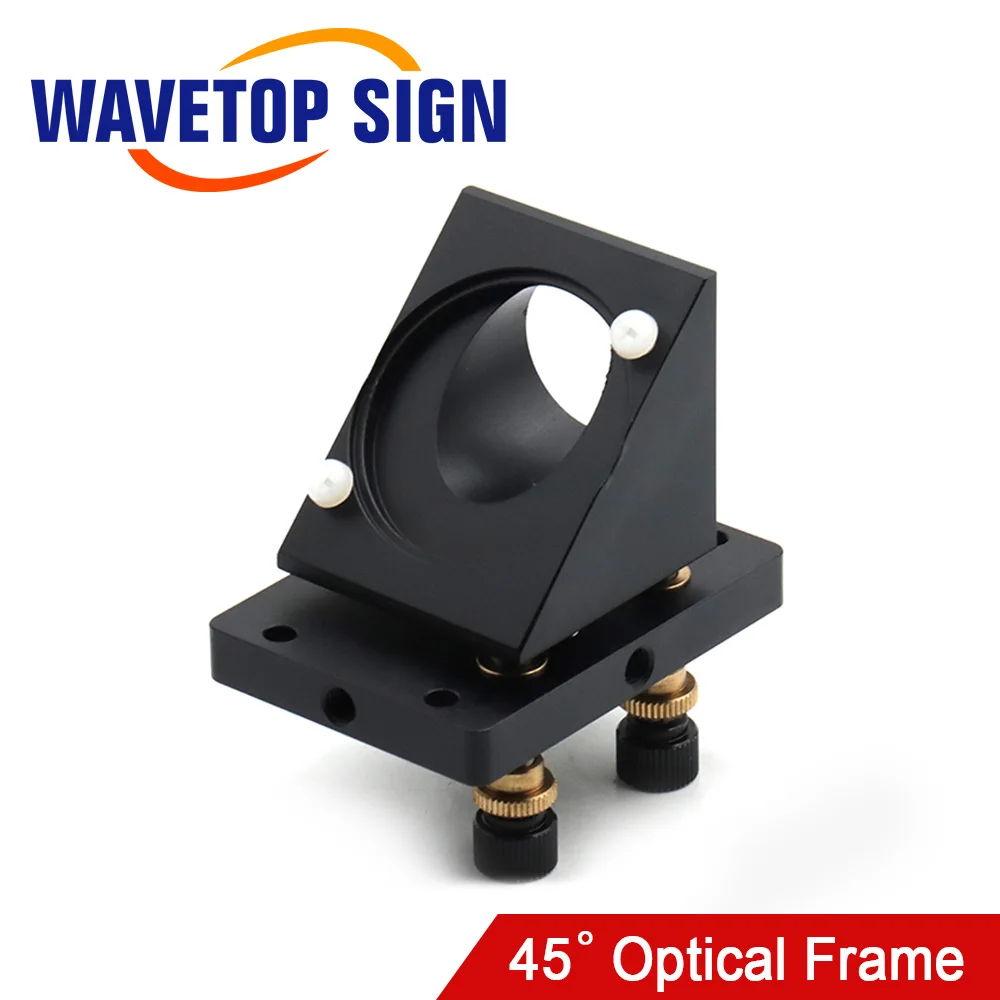 WaveTopSign 45 Degree Optical Frame 45 Degree Medical Mount Lens Light Mount Photoelectric Laser Device Red Coupler