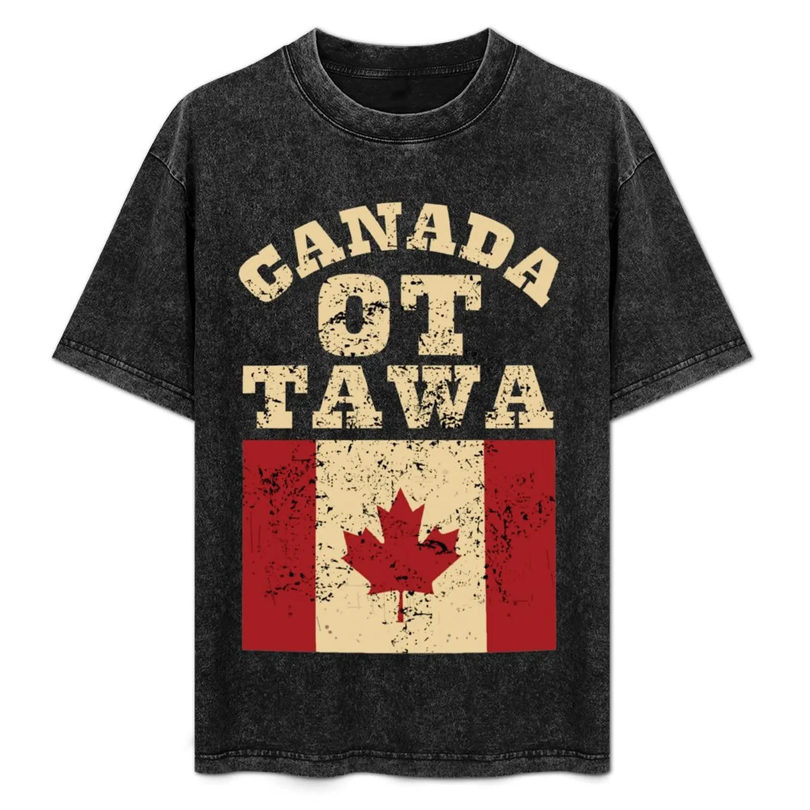 

Flag of Canada T-Shirt Plus Size Lightweight Top
