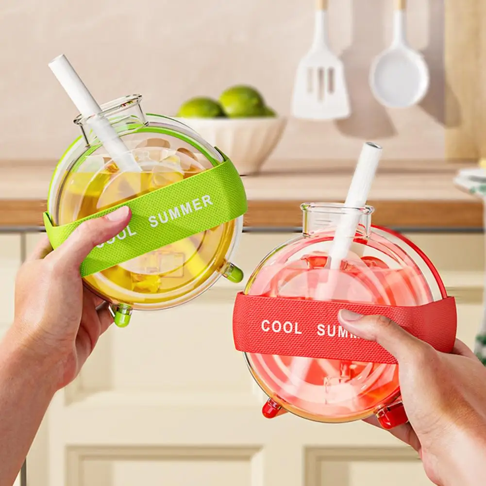 2026 With Ice Compartment Zero-contact Press De-icing Ice Mold Multifunctional Creative Ice Bottle High-value Straw Cup