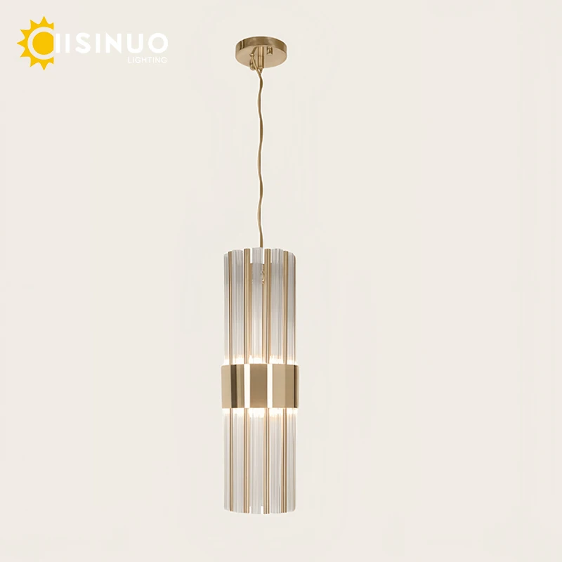 

Luxury Glass Pendant Light Minimalist Hanging Chandelier Designer Ceiling Fixtures for Villa Bar Hotel Lobby Home/Commercial Dec