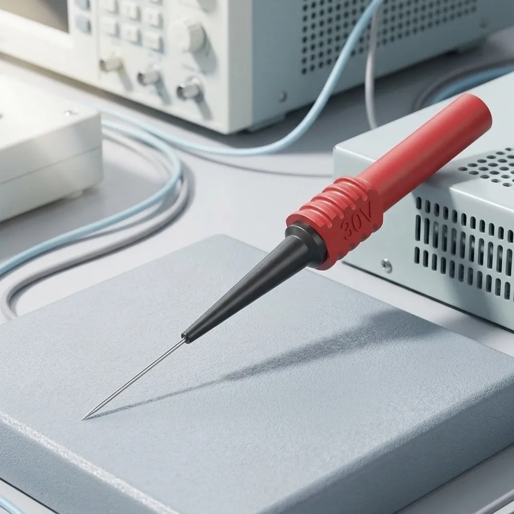 CKT010 Triangular Back-Piercing Probe Stainless Steel 99 x 4 mm for Reliable For Non-Destructive Wire Inspection