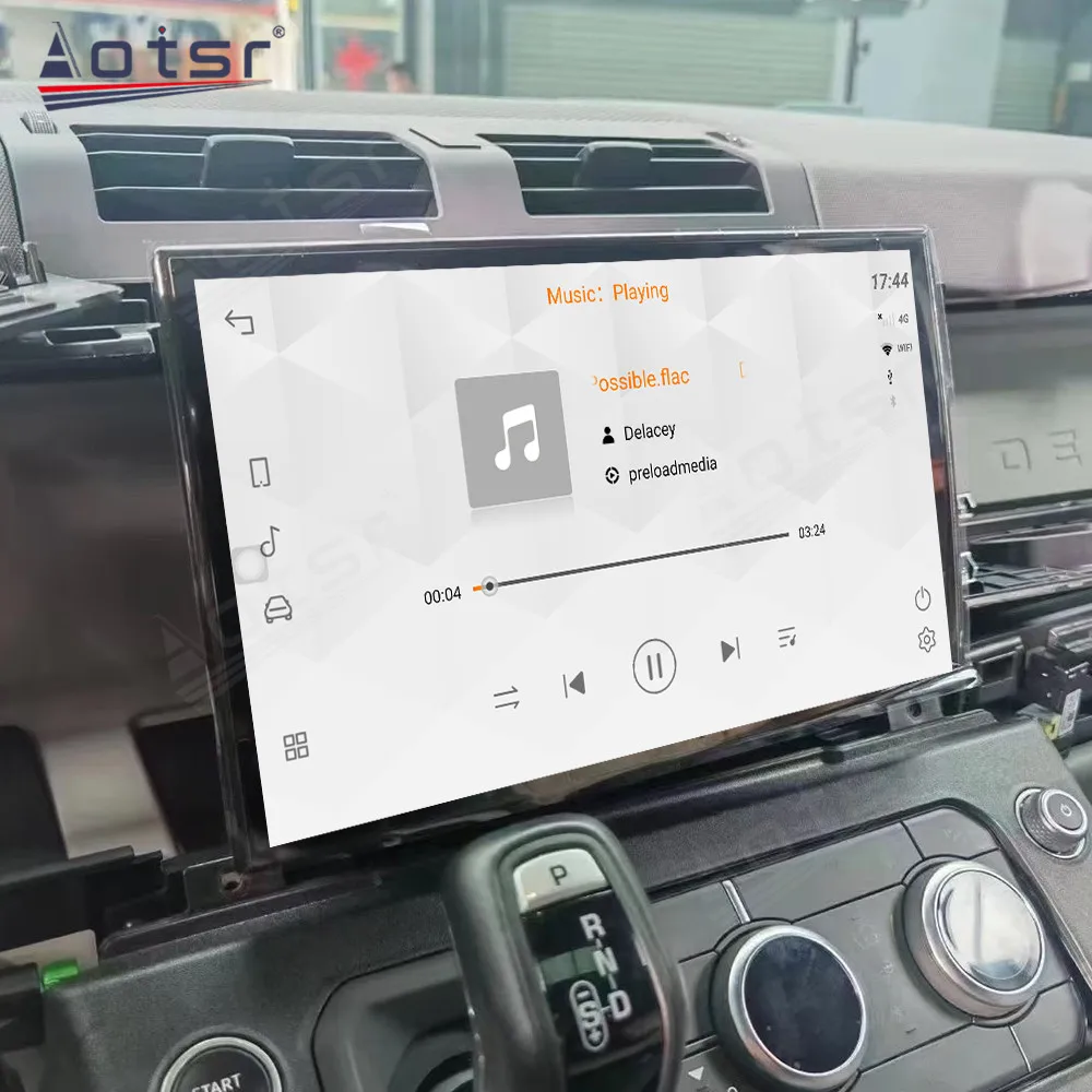 

13.4 inch QLED Touch Screen Android System For Land Range Rover Defender GPS Navigation Wireless Carplay Radio Player Head Unit