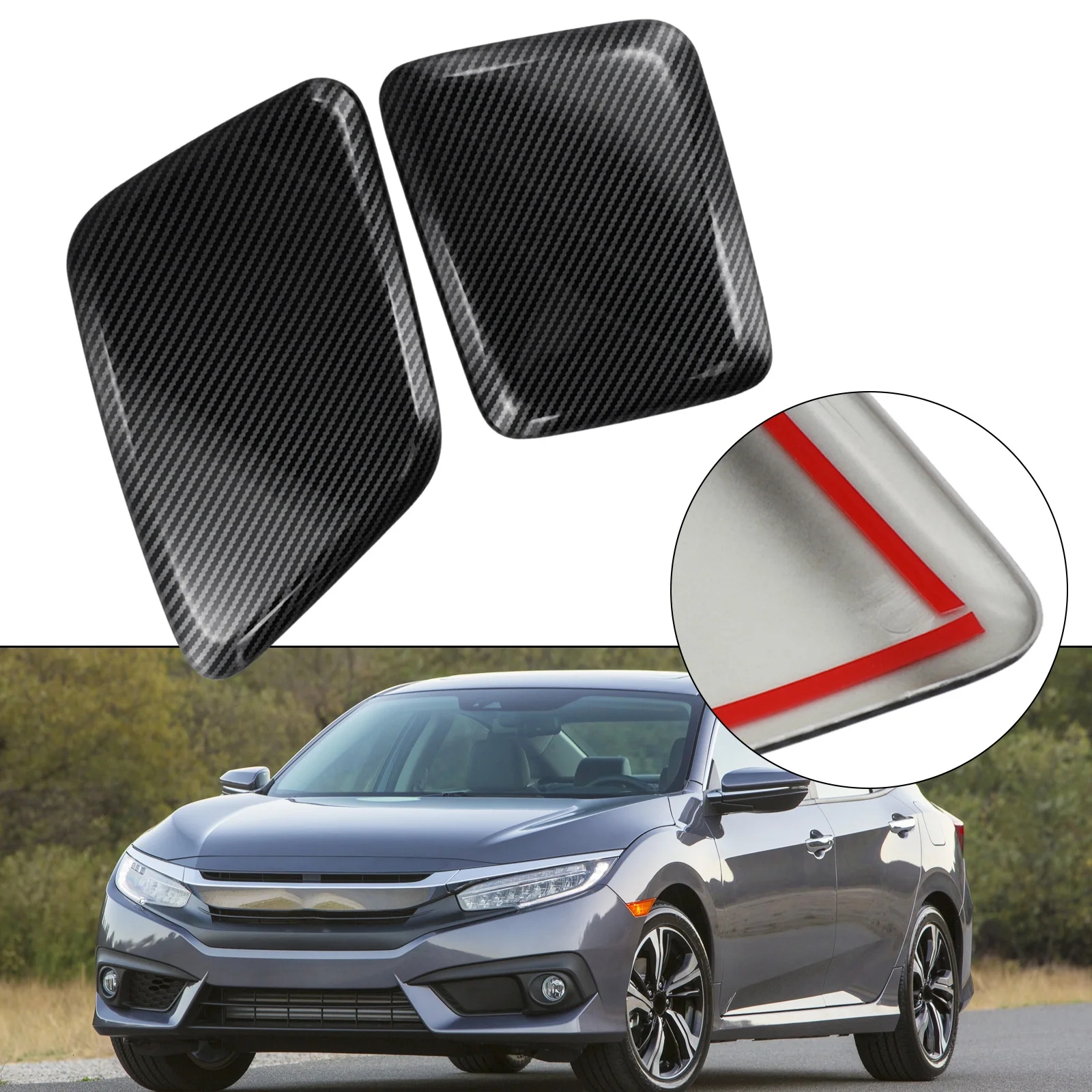 

Cover Central Console Trim Accessories Hot Sale Replacement For Honda For CRV 2017-2021 Reliable Useful Brand New