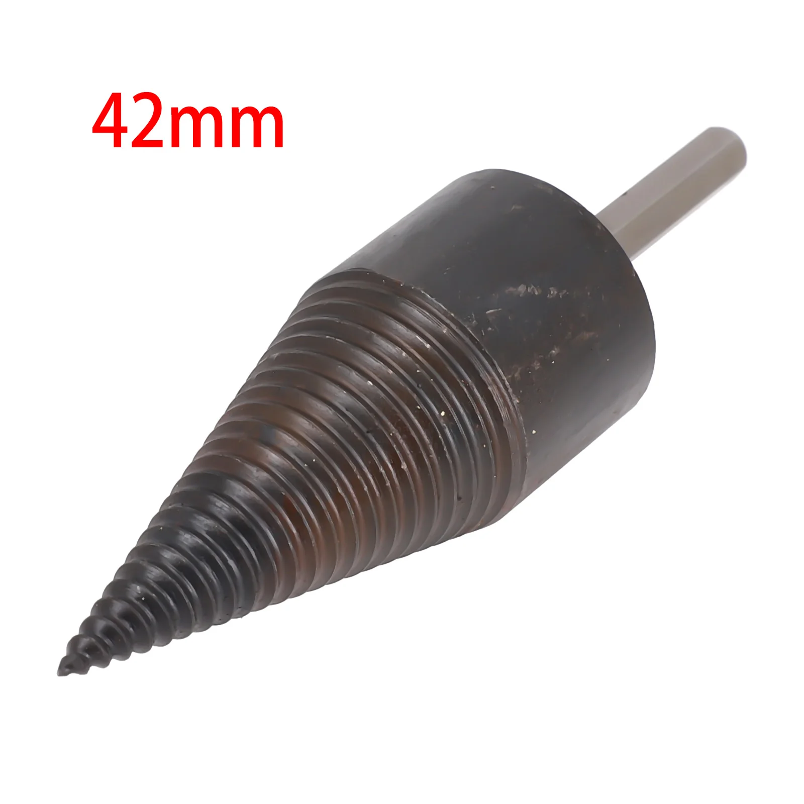150mm Firewood Drill Hex Shank Anti-slip High-carbon Steel Splitting Cone bit Wood Splitter parts Hot Hot sale