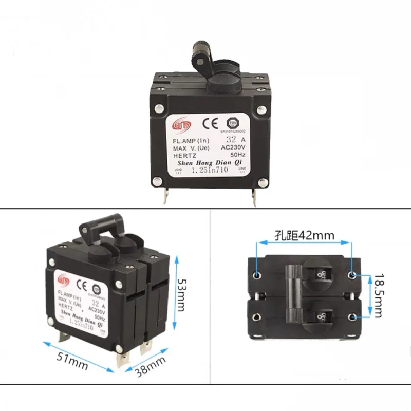 Westinghouse WH7500E WH7500EC 7500 interruttore principale del generatore di Gas da 9000 Watt