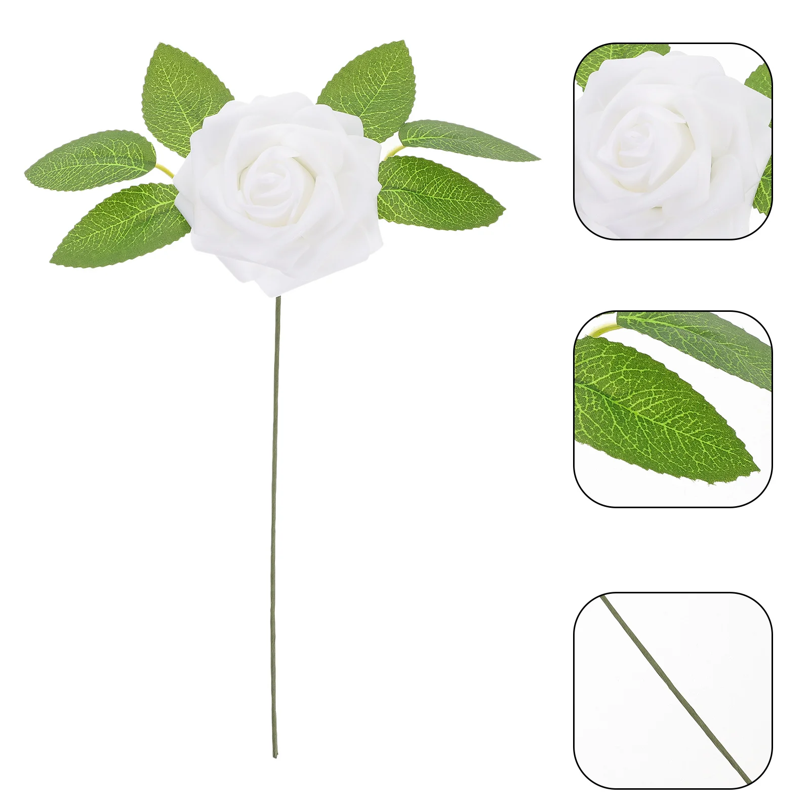 

Bubble Rose Wedding Flowers Bouquets Artificial Decoration Decorations Pe Foam Fake for
