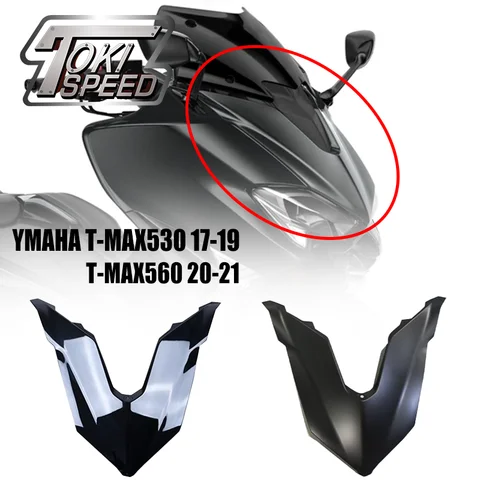Yamaha Tmax 530 2017 2018 2019 MAXI 스쿠터 용 전면 상단 패널 카울 Yamaha Tmax 560 2020 2021