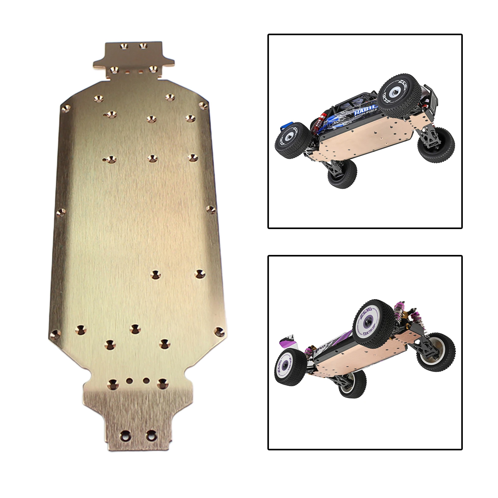 Metall-RC 124019 -1823 Chassis passend für WLtoys 124018 124019   1:12 RC Driftauto