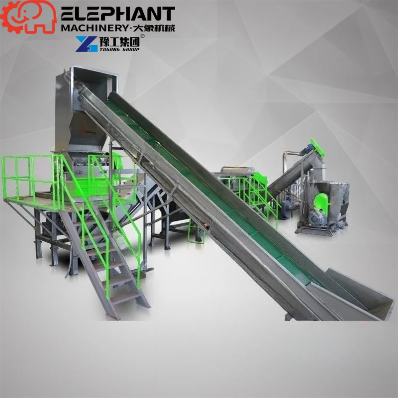 High Efficiency Complete Plastic Recycling Line Convert Waste Plastic into High Quality Recycled Plastic Granule