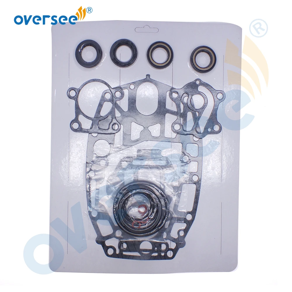 6H4-W0001-21 Lower Gasket Kit For Yamaha 40HP 3 Cyliner Outboard Gearcase Gasket Kit 18-2792 6H4-W0001-20