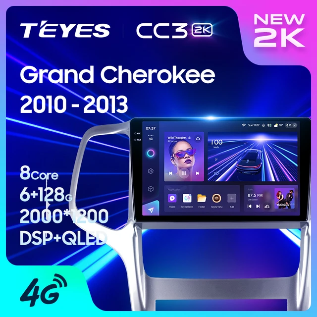 Teyes Cc3 For Jeep Grand Cherokee Wk2 2010 - 2013 Car Radio Multimedia  Video Player Navigation Stereo Gps Android 10 No 2din 2 Din Dvd - Car  Multimedia Player - AliExpress