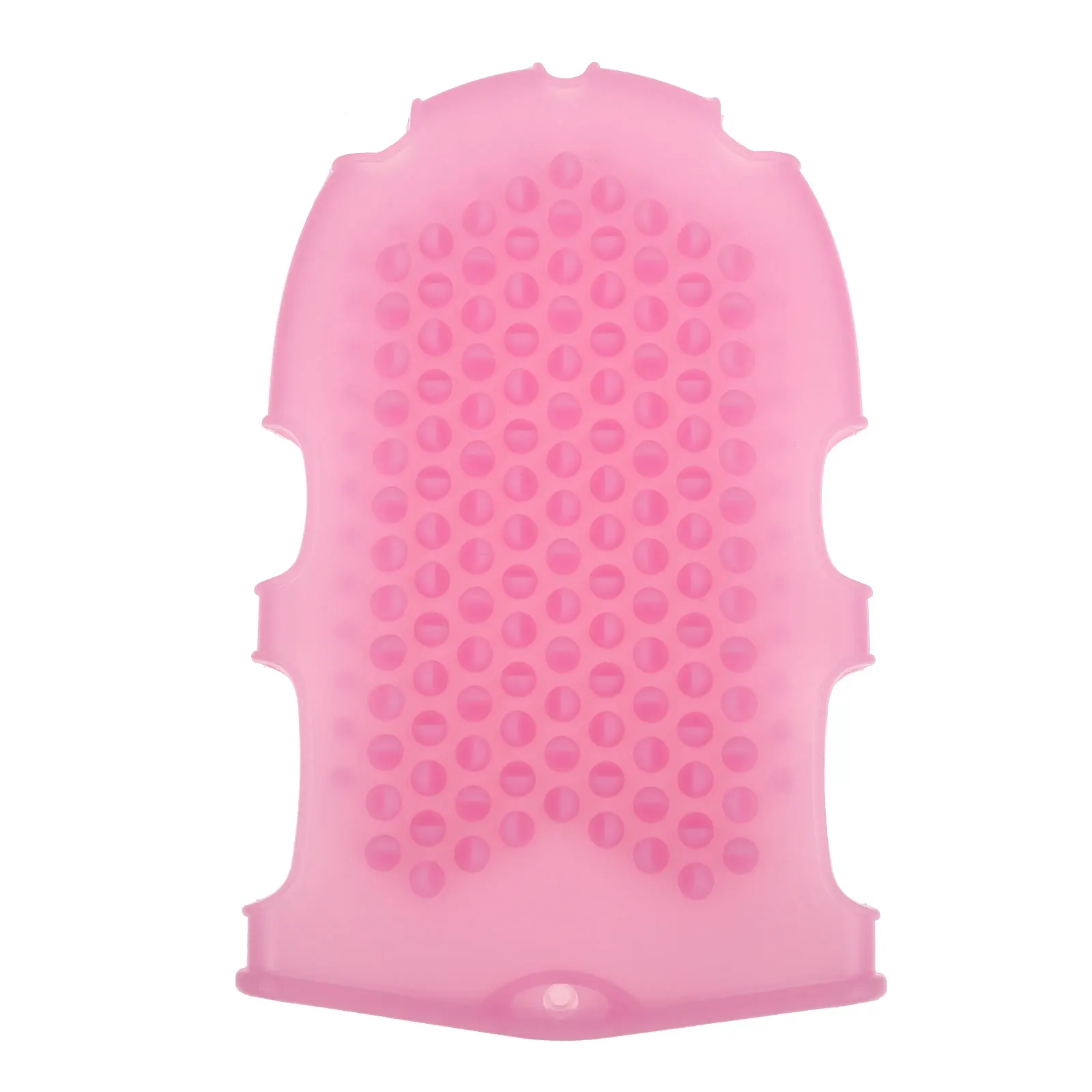 

Silicone Body Scrubber 2 In 1 High Density Bristles Exfoliating Massage Shower Brush For Body Gentle Cleaning Ergonomic