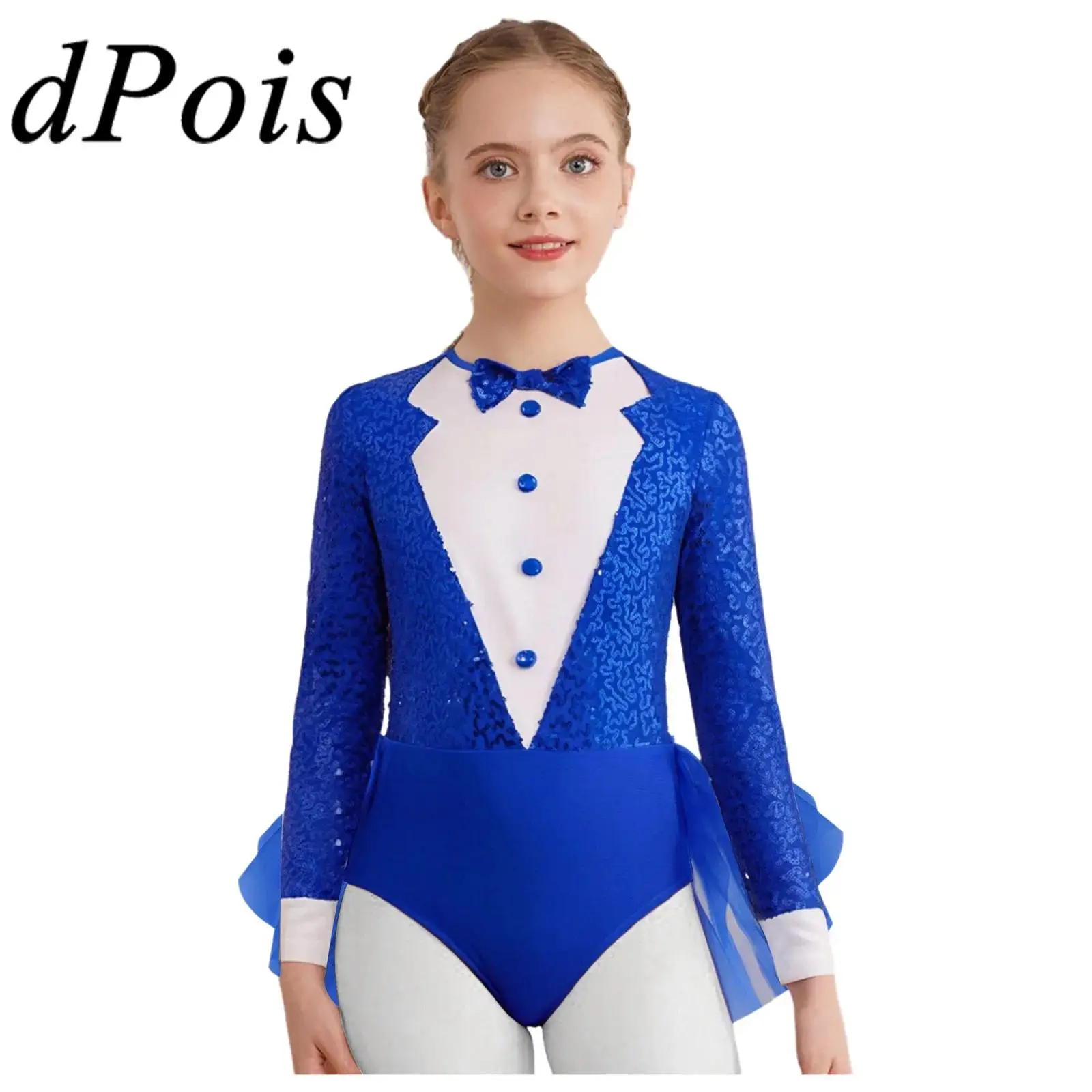 ملابس الرقص الحديثة للأطفال البنات الجاز الفالس الرقص ثياب الترتر تول متجنب بذلة البدلات الرسمية داخلية أداء المرحلة زي #1