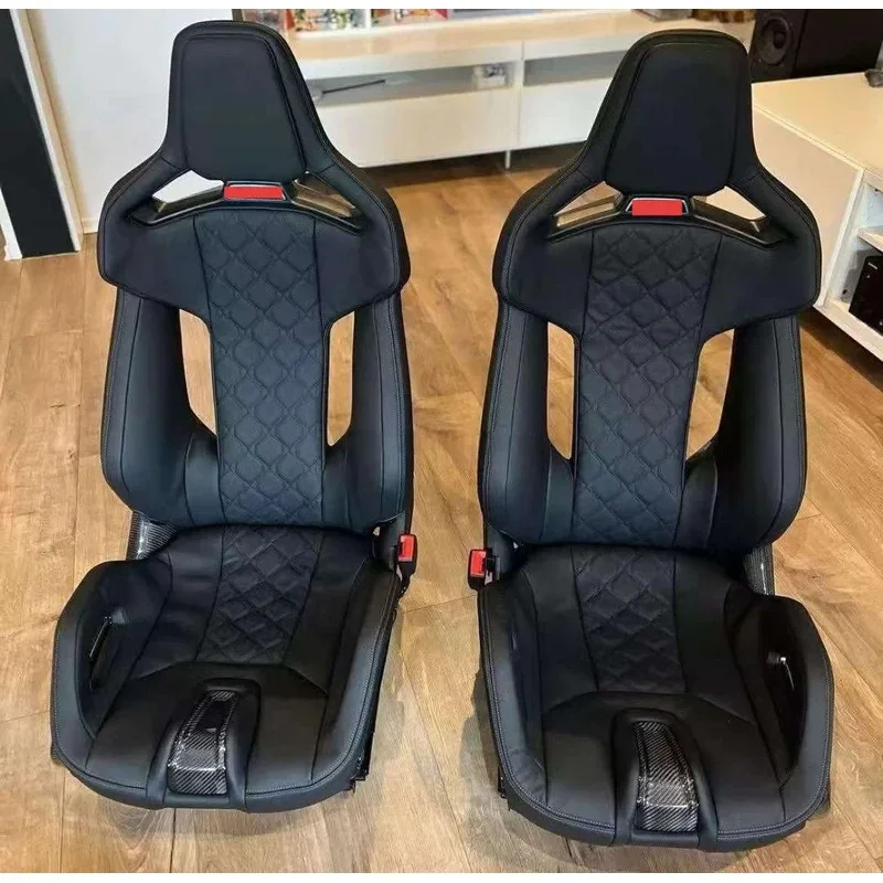 Carbon Fiber Racing Bucket Seats Fit Multiple Car Models Vehicle Interior Modified Replacement Accessories