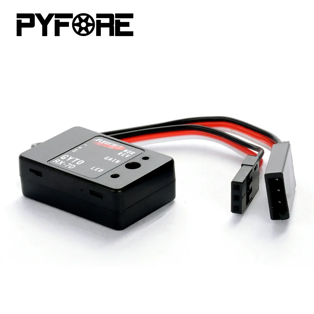 PYFORE Gyroscope Gyroscope 1/10 1/12 RC Modèle Drift Racing Véhicule de tourisme, Voitures RC, Accessoires de Modification Modulation de sensibilité