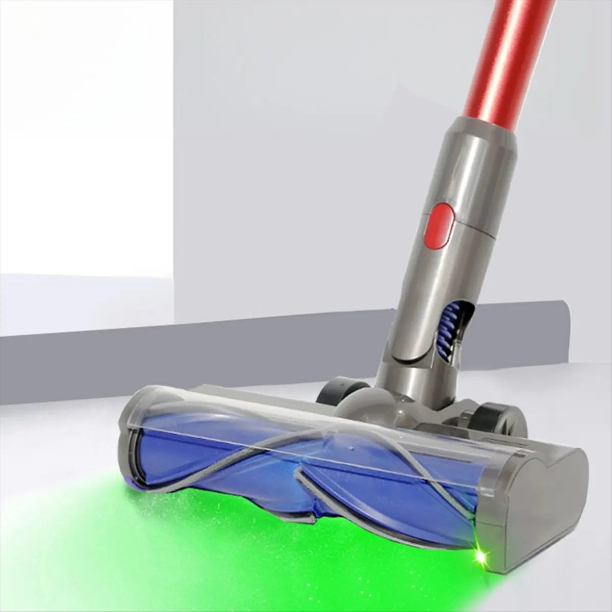 Vacuum Head Replacement for V8 V7 V10 V15 and V11 Outside Direct Drive Cordless Vacuum,with Green Dust Indicator