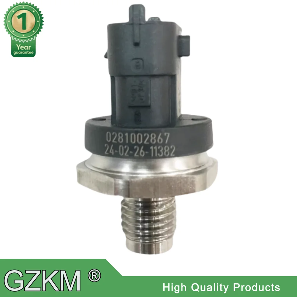 

OEM 0281002867 0281002788 Fuel Rail High Pressure Sensor Common Injection FOR F-IAT FOR HY-UNDAI FOR K-IA
