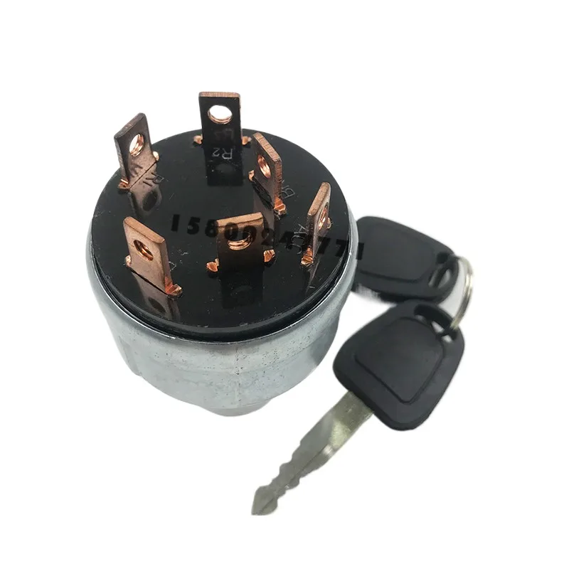 For Doosan daewoo DH55 60 150/220/225 7 9Ignition switch Start electric door lock Excavator Parts