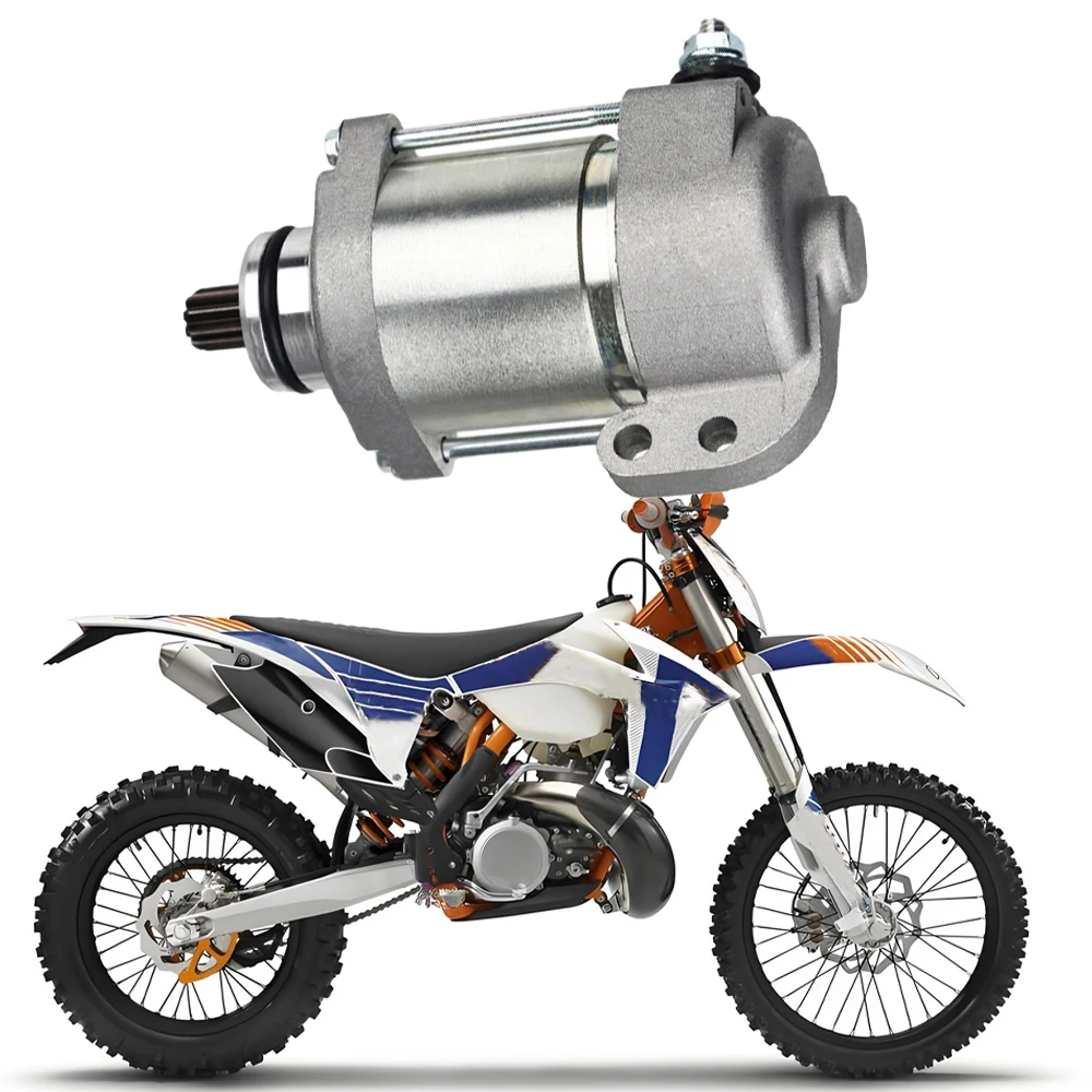 Electric Starter Motor 9 Teeth for KTM 200 250 300 2008-2016 XC-W EXC XC 2010 2011 2012 55140001100