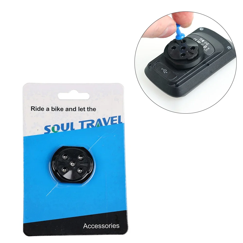 حامل تثبيت ساعة توقيت للدراجات ، قطع إصلاح أساسية ، طقم استبدال كمبيوتر عملي للدراجة ، حامل نايلون للغارمين بريتون