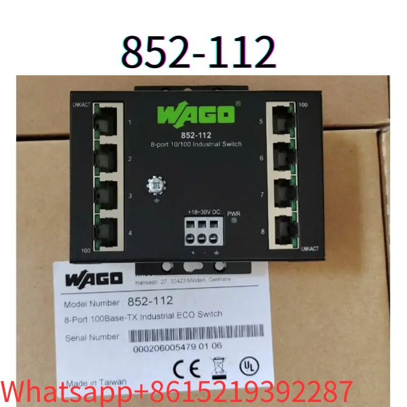 Brand New Original 852-112 8-port industrial switch 852-112/000-001