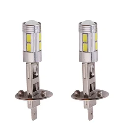 2PCS H1 LED Fog Light Bulb Super Bright High Power 10SMD 5630 Auto LED Car Signal Turn Light Driving Lamp White 12V